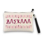 Δώρο για Δασκάλα Λινό Τσαντάκι Minimal Ρίγες
