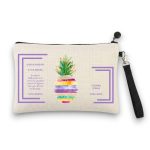 Δώρο για Δασκάλα Λινό Τσαντάκι Pineapple με Αφιέρωση