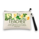 Δώρο για Δασκάλα Λινό Τσαντάκι Teacher Gift με Αφιέρωση