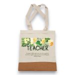Δώρο για Δασκάλα Τσάντα Φελλός Teacher Gift με Αφιέρωση