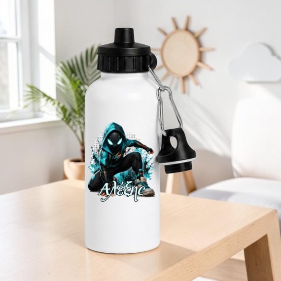 Μεταλλικό Παγούρι με Εκτύπωση SpiderSona με Όνομα